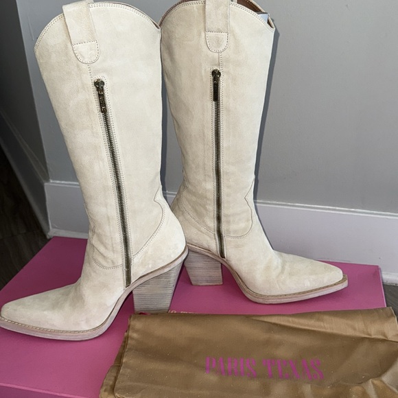 Paris Texas Vegas Boot in calf suede - Picture 9 of 11